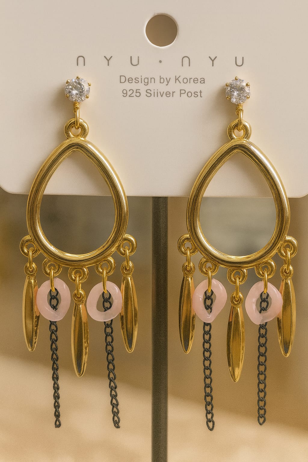 Fancy Earring-363 (Pink)