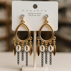 Fancy Earring-363 (White)