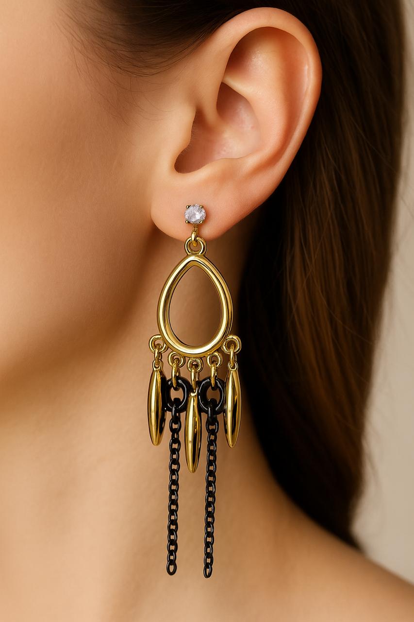 Fancy Earring-363 (Black)