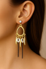 Fancy Earring-363 (White)