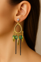Fancy Earring-363 (Green)
