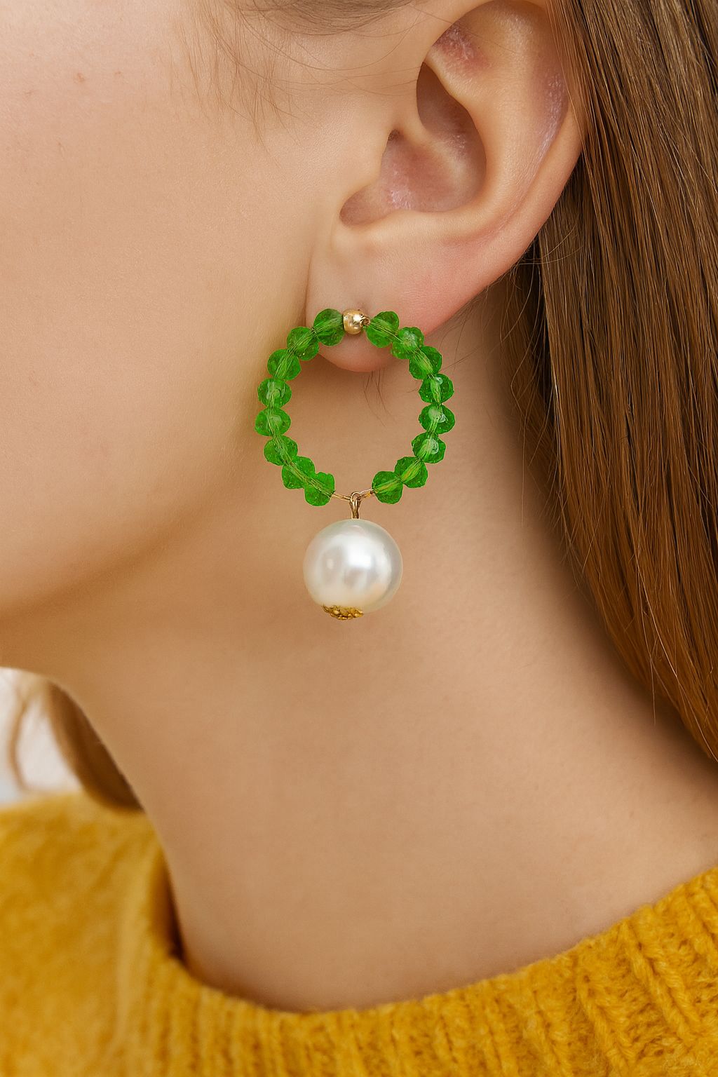 Fancy Earring-362 (Green)