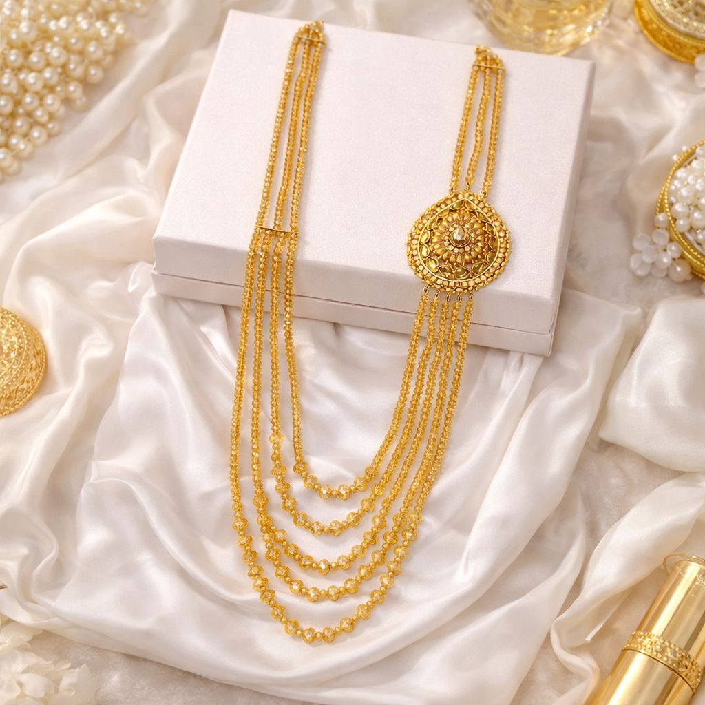 Bridal Mala-70 (Golden)