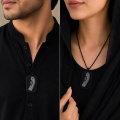 Ya Ali Locket for Boys & Girls (Black)