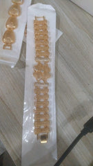 Zircon Bracelet-22 (Golden)