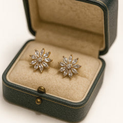 Zircon Fancy Studs-141 (White)