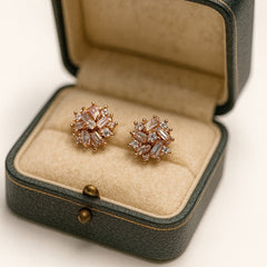 Zircon Fancy Studs-142 (White)