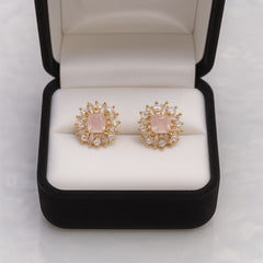 Zircon Fancy Studs-148 (Pink)