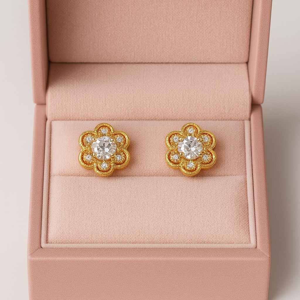 Zircon Fancy Studs-150 (White)
