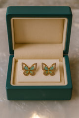 Zircon Fancy Studs-154 (Mint Green)