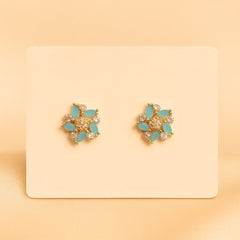 Zircon Fancy Studs-160 (Ferozi)