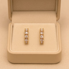 Zircon Fancy Studs-164 (Golden)