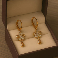 Zircon Hoop Bali-09 (Golden)