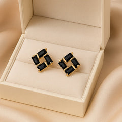 Zircon Hoop Bali-24 (Black)
