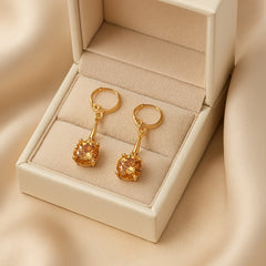 Zircon Hoop Bali-22 (Golden)