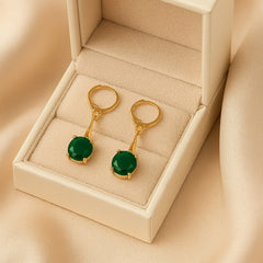 Zircon Hoop Bali-22 (Green)