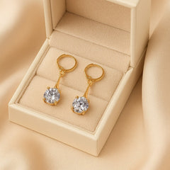 Zircon Hoop Bali-22 (White)