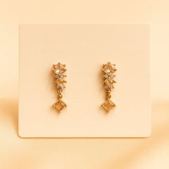 Zircon Hoop Bali-25 (Golden)