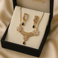 Zircon Locket Set-41 (Black)