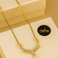 Zircon Pendant-198 (White)