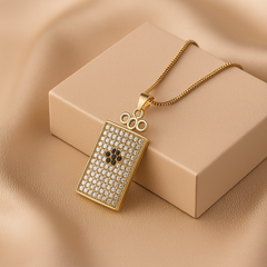 Zircon Pendant-218 (Black)