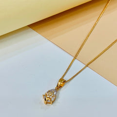 Zircon Pendant-227 (White)