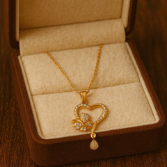 Zircon Pendant-243 (Golden)