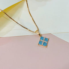 Zircon Pendant-253 (Ferozi)