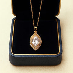 Zircon Pendant-281 (White)