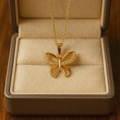 Zircon Pendant-287 (Golden)