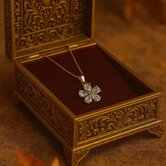 Zircon Pendant-290 (White)