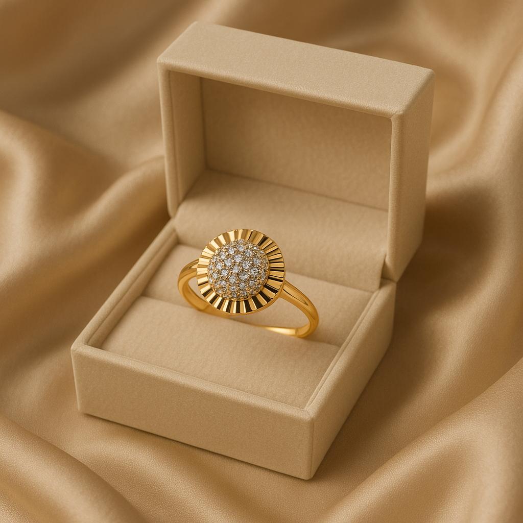 Zircon Ring-115 (White)