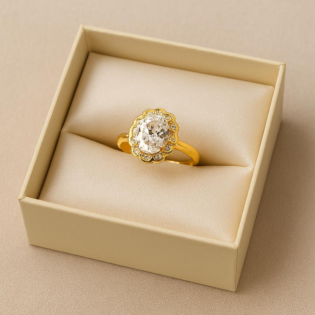 Zircon Ring-116 (White)