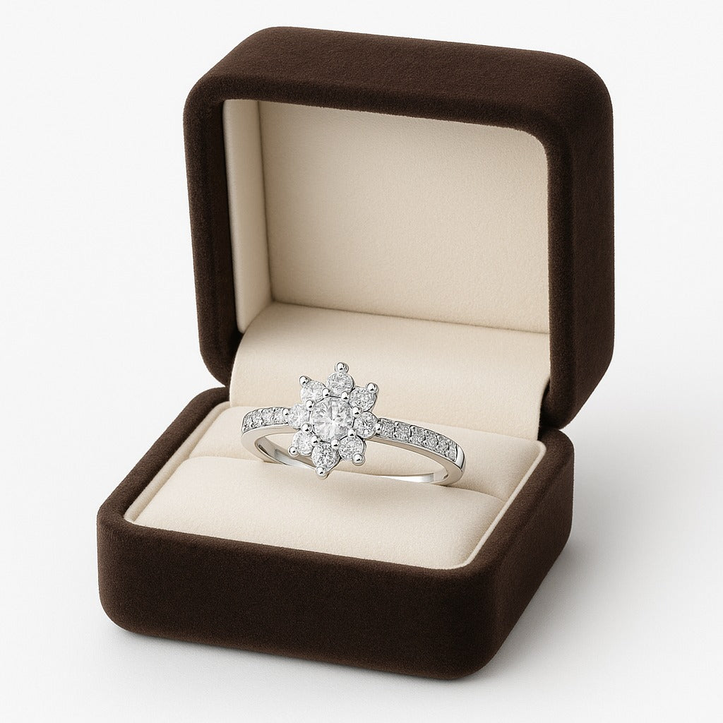 Zircon Ring-126 (Silver)