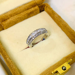Zircon Ring-52 (Silver)