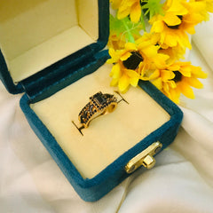 Zircon Ring-62 (Black)