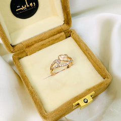 Zircon Ring-74 (Golden)