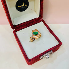 Zircon Ring-86 (Green)
