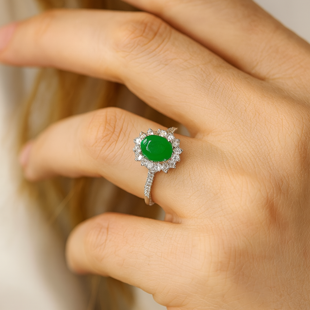 Zircon Ring-87 (Green)