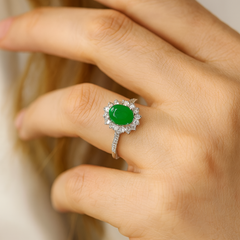 Zircon Ring-87 (Green)