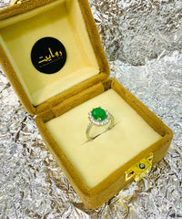 Zircon Ring-87 (Green)