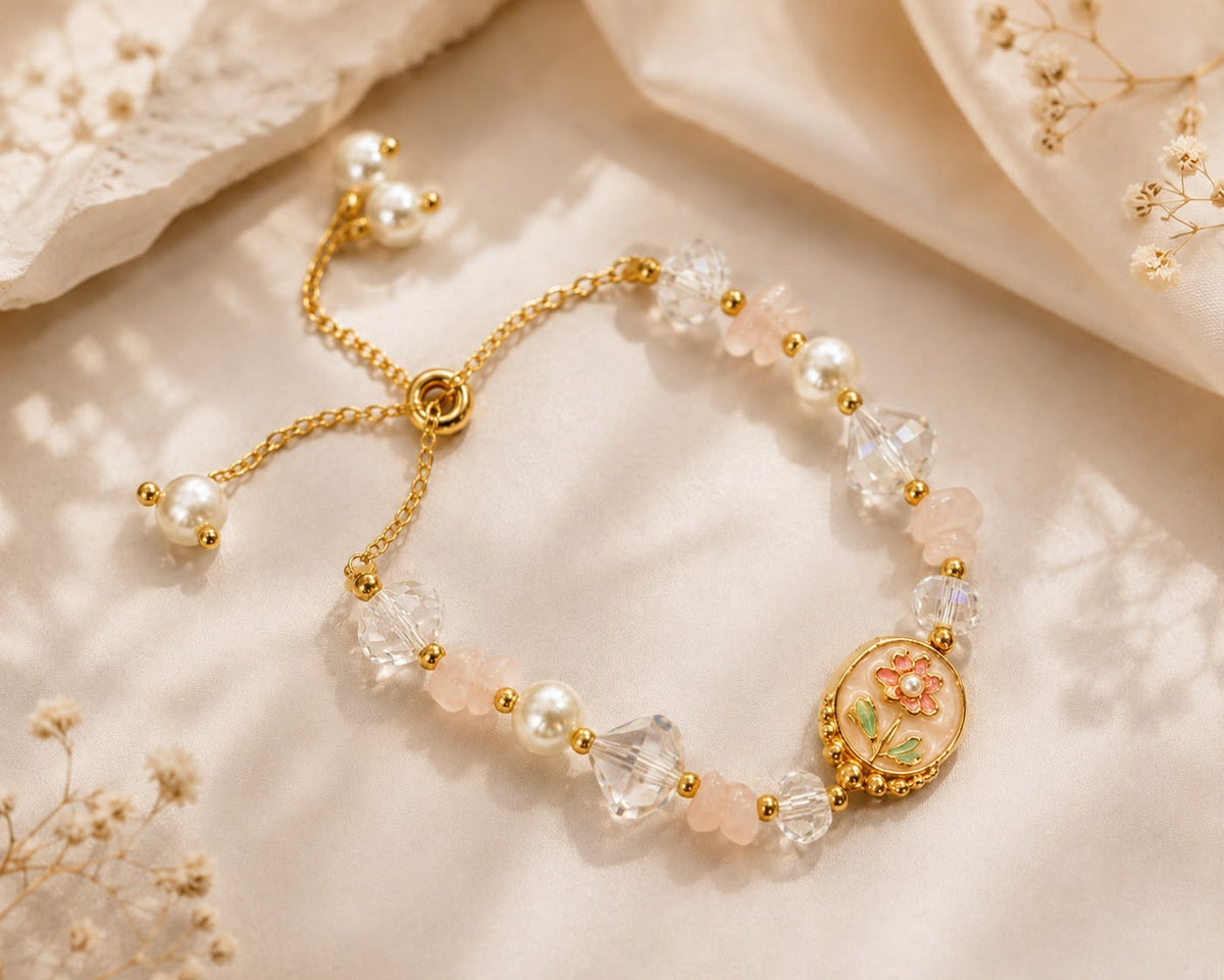 Adjustable Crystale Bracelet-02