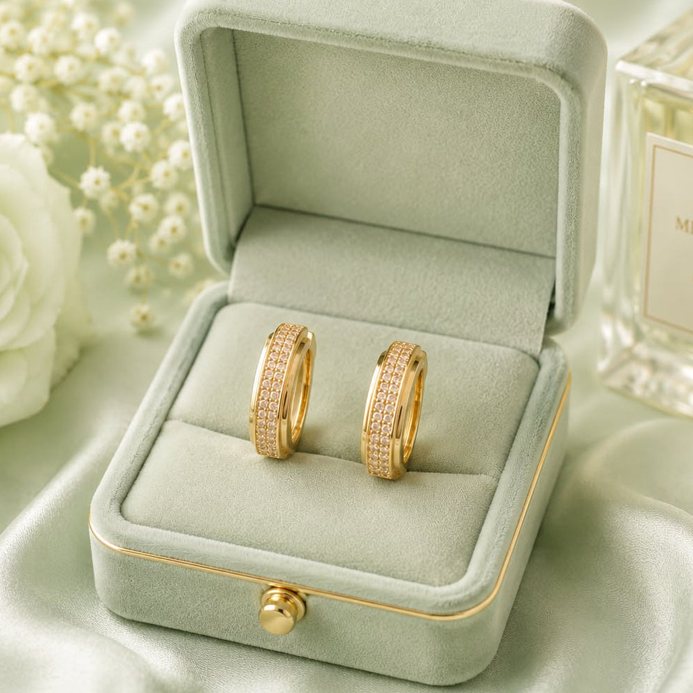 Fancy Hoop Earring-205
