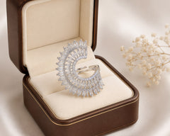 Zircon Ring-350 (Silver)