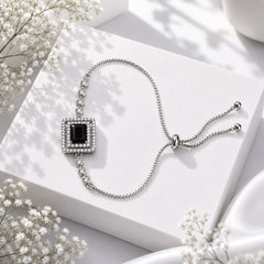 Adjustable Bracelet-259 (Black)