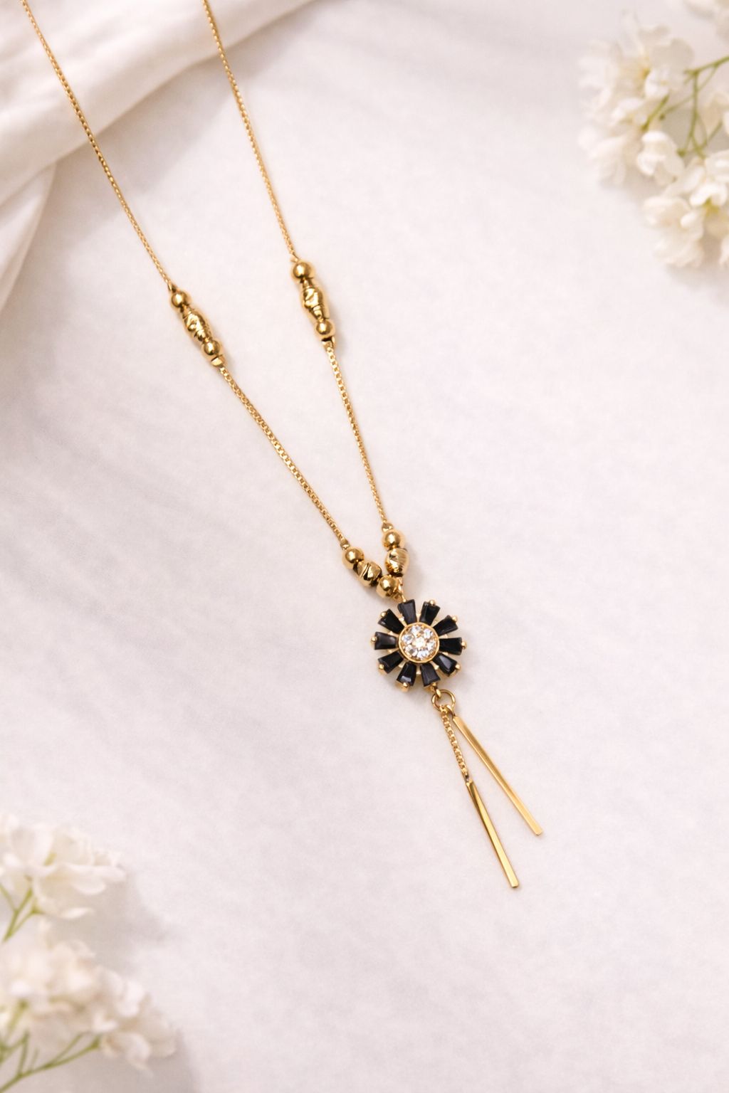 Zircon Pendant-402 (Black)