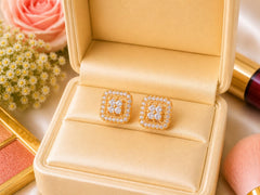Zircon Earring-218 (White)