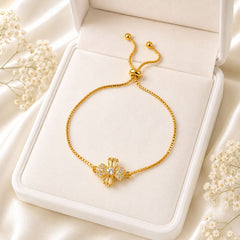 Adjustable Bracelet-264 (White)