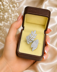 Zircon Ring-356 (Silver)