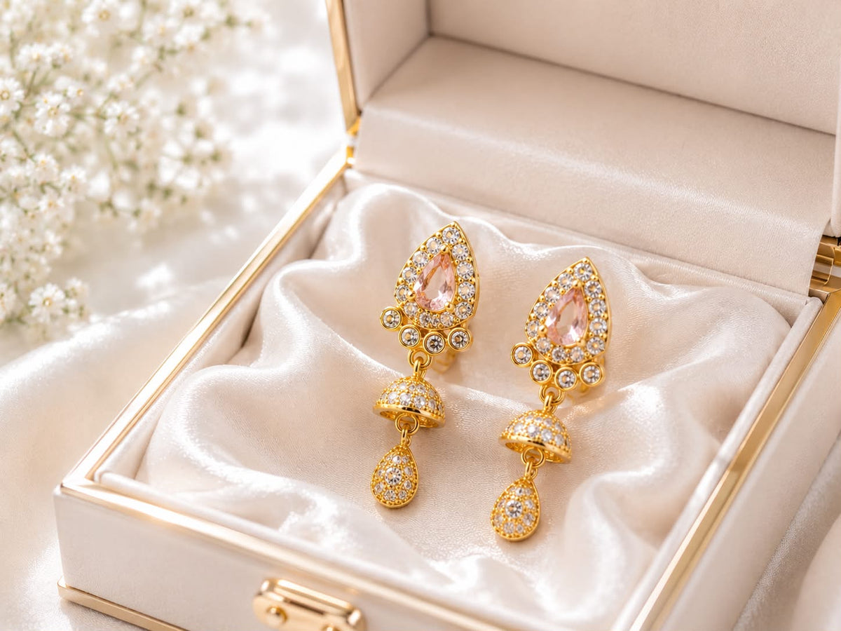 Fancy Jhumki-98 (Pink)